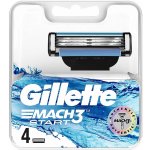 Gillette Mach3 Start 4 ks – Zbozi.Blesk.cz