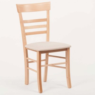 ITTC Stima Siena s čalouněným sedákem Buk / Lux béžová 25 – Sleviste.cz