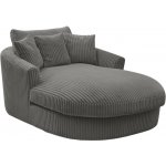 Bobochic Paris lenoška Belem manšestrová tmavě šedá 198 cm – Zbozi.Blesk.cz