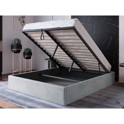 Ami Nábytek Box Line bez čela s úložným prostorem Šedý Velvet – Zboží Dáma