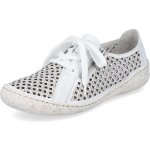 Rieker Dámské polobotky 54516-80 bílé weiss – Zboží Dáma