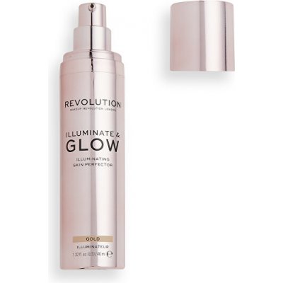 Make-up Revolution London Glow & Illuminate Tekutý rozjasňovač Champagne 40 ml – Zboží Dáma