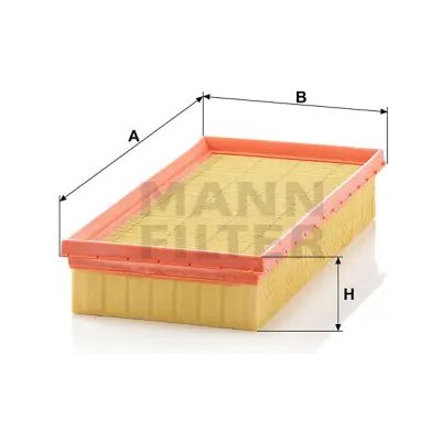 MANN FILTER Vzduchový filtr C 3091 – Hledejceny.cz