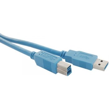 Qoltec 27610 USB 3.0 kabel pro tiskárny AM/BM 1m