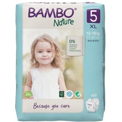 Bambo Nature 5 XL 12-18 kg 22 ks – Zboží Mobilmania