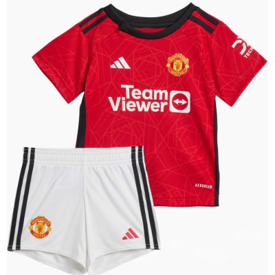 Adidas Manchester United 23/24 dětská domácí souprava červená – Zboží Mobilmania