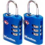 Master Lock 4686EURT modrý 2 ks – Sleviste.cz