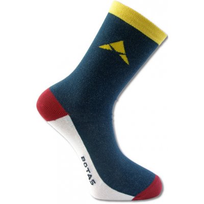 Botas ponožky AUTHENTIC ELEGANT 04 Dark blue/Yellow/Red/White