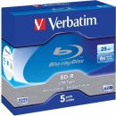 Verbatim BD-R 25GB 6x, jewel, 5ks (43753)