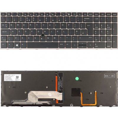 Klávesnice HP ZBook 15 17 - G5 G6 – Hledejceny.cz