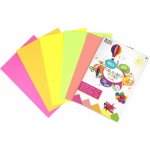 sada barevných papírů neon A4 – Zboží Dáma