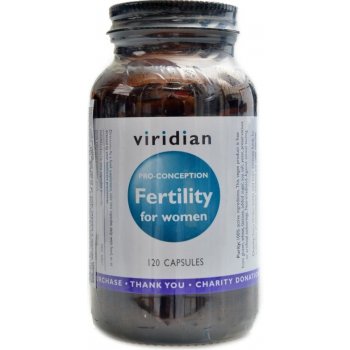 Viridian Fertility for Women 120 kapslí
