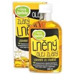 GREEN APOTHEKE Lněný olej zlatý 0,2 l – Zboží Dáma