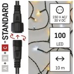Emos D1AN02 Standard LED spojovací vánoční řetěz blikající 10 m venkovní teplá studená bílá – Sleviste.cz