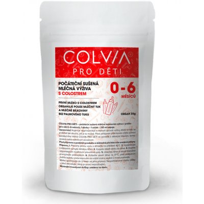COLVIA s colostrem 0-6m 35 g – Zboží Mobilmania