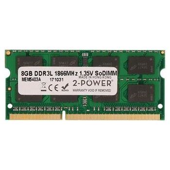 2-Power SODIMM DDR3 8GB 1866MHz CL13 MEM5403A