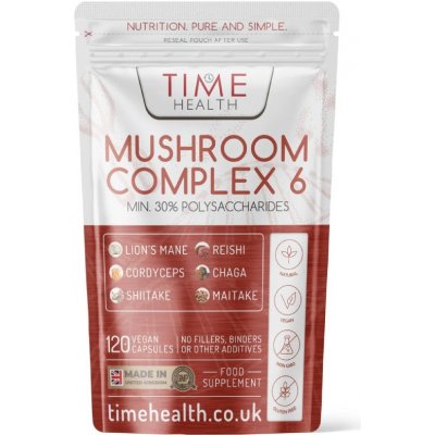 Time Health Mushroom Complex 6 120 kapslí – Hledejceny.cz