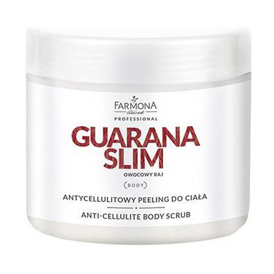 Farmona Guarana Slim anticelulitidní tělový peeling 600 g – Sleviste.cz