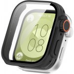 VSECHNONAMOBIL 77203 PC FULL COVER Plastový kryt se sklem pro Huawei Watch Fit 3 černý – Zboží Živě
