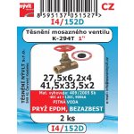 NÝVLT sada těsnění na šroubení mosaz. ventilů KE294T 1" - I4/152D – Zboží Dáma