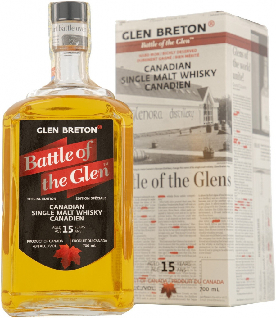 Glen Breton Battle of the Glen 15y 43% 0,7 l (karton)