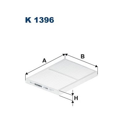 K1396 FILTRON Filtr, vzduch v interiéru – Hledejceny.cz