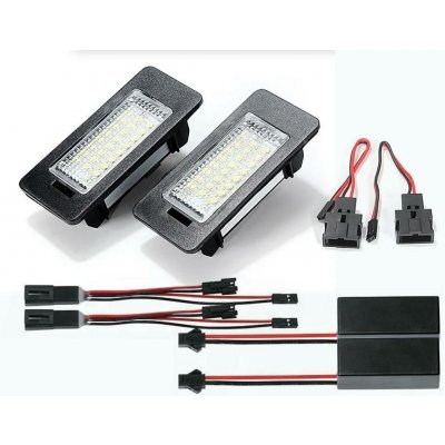 CarLights LED osvětlení SPZ Škoda Fabia / Kodiaq / Octavia / Rapid / Superb / Yeti – Sleviste.cz