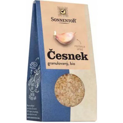 Sonnentor Bio Česnek sušený granul. 40 g – Zboží Mobilmania