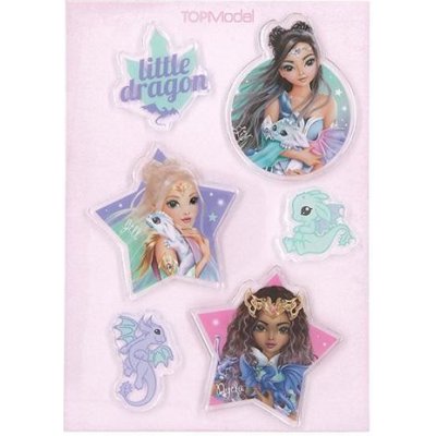 Top Model silikonové samolepky Little Dragon Liu, Jill & Neyla – Zboží Dáma