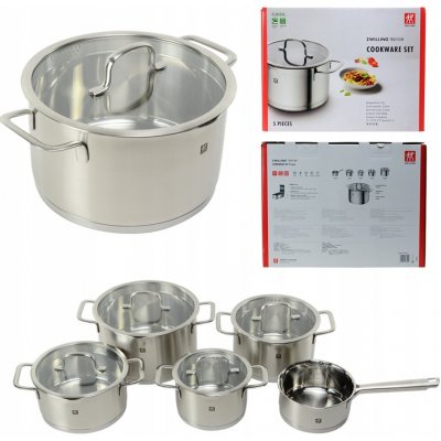 Zwilling TrueFlow Sada nádobí nerez 66920 005 0 5 ks – Zboží Dáma
