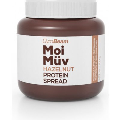 GymBeam Moi MUV Protein Spread Milky 400 g – Zboží Mobilmania