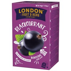 London Herb Ovocný čaj černý rybíz 20 x 2 g