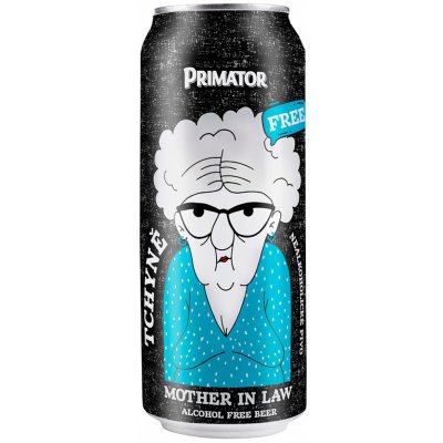 Primátor Free Tchyně 0,5% 0,5 l (plech) – Zboží Dáma