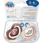 Canpol babies set symetrických silikon Light touch Sleepy Koala růžová – Zboží Dáma