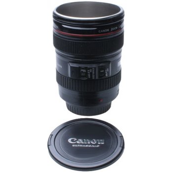 Lens Mug nerezový Hrnek pro fotografy objektiv 0,4 l