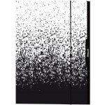 Pelikan desky s gumou A3 černobílé – pevné, se 3 chlopněmi – Zboží Živě