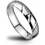 Šperky4U Pánský stříbrný snubní prsten ZB52700 – Zboží Mobilmania