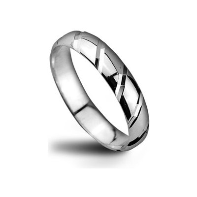 Šperky4U Pánský stříbrný snubní prsten ZB52700
