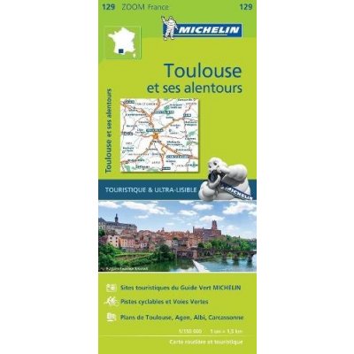 Toulouse a surrounding areas - Zoom Map 129