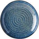 MIJ Kulatý talíř INDIGO BLUE 23x4 cm – Zboží Dáma