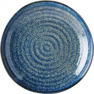 MIJ Kulatý talíř INDIGO BLUE 23x4 cm – Zboží Dáma