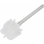 Wenko Bílý silikonový toaletní kartáč s kovovým držákem – Zbozi.Blesk.cz