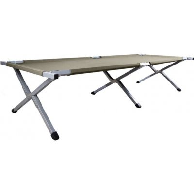 MIL-TEC lehátko typ US skládací s ocelovým rámem 190 x 65 cm zelené – Zbozi.Blesk.cz