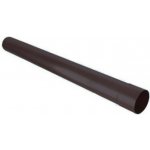 Evromat Okapový svod 100 mm 1 m RAL 8017 hnědý – HobbyKompas.cz
