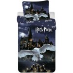 Jerry Fabrics Povlečení Harry Potter Hogwarts Night micro polyester 140x200 70x90 – Sleviste.cz