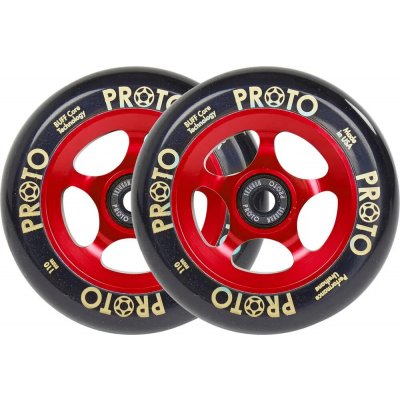 Proto Spoked Grippers 110mm Black On Red 2 ks – Zboží Mobilmania
