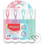 Maped Fluo Peps Pastel zvýrazňovač 4ks – Hledejceny.cz