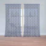 Záclony Srdíčka na modré: 2 ks - 150x250 cm - Sablio – Hledejceny.cz
