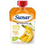 SUNAR Do ručičky 100% ovoce Jablko Banán od 4.měsíce 100 g – Hledejceny.cz