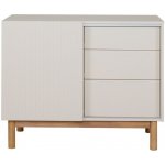 Béžová přebalovací komoda Quax Mood 110x52 cm – Zboží Dáma